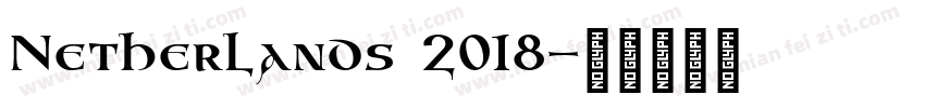 Netherlands 2018字体转换